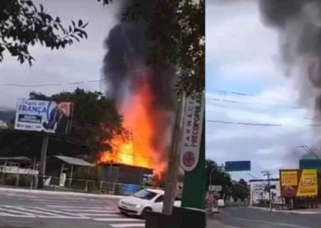 Casa de Francisco Wanderley Luiz, que atacou o STF, é incendiada em SC