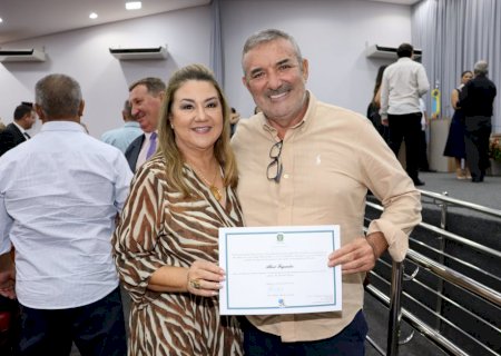 ANGÉLICA: Almir Fagundes é diplomado para o 7º mandato como vereador