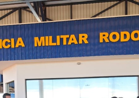 Angélica: Governador em exercício Barbosinha, vice -prefeito Paulo Conconi, inauguram a Base da PMR