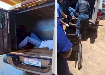 ANGÉLICA: PM age em legítima defesa e neutraliza homem armado que ameaçava funcionários em supermercado