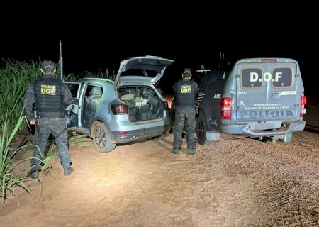 ANGÉLICA: DOF apreende veículo com mais de 650 quilos de maconha
