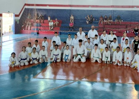 Angélica: Apresentação de karatê destaca talentos locais e fortalece o esporte no município