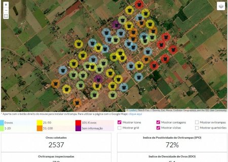 Alerta em Angélica: Monitoramento aponta alta infestação de Aedes aegypti em março