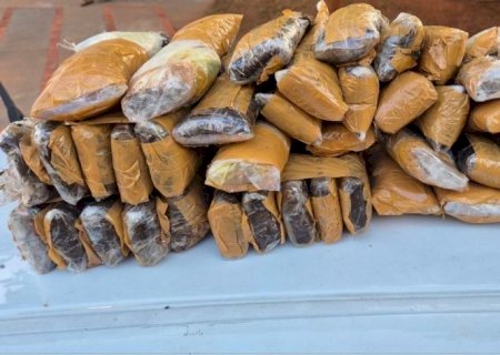 NOVA ANDRADINA: Polícia Militar apreende mais de 9 quilos de haxixe e prende homem por tráfico