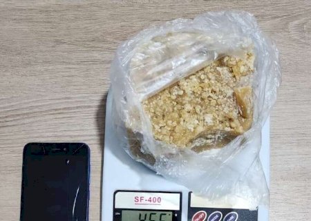 ANGÉLICA: Polícia Militar apreende mais de 460 gramas de crack