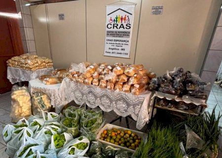 Angélica: Programa de Aquisição de Alimentos fortalece a agricultura familiar e garante alimentação de qualidade às famílias atendidas pelo CRAS