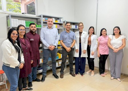 Prefeitura de Angélica amplia acesso aos medicamentos com nova Farmácia Integrada no ESF Lauro Domingos de Souza