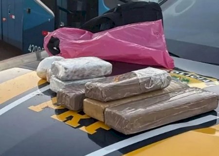 Mulher é presa com maconha e cocaína na rodovia BR-060