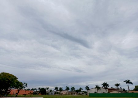 Angélica: Quarta-feira terá muitas nuvens, pancadas de chuva e possibilidade de trovoadas