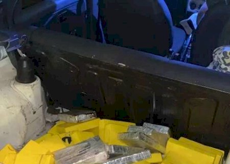 Cocaína avaliada em R$ 4,7 milhões é apreendida em MS