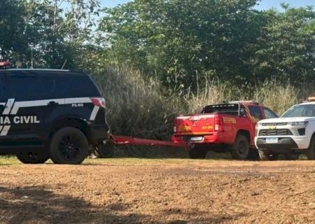 Corpo é encontrado e principal suspeita é de afogamento em Fátima do Sul