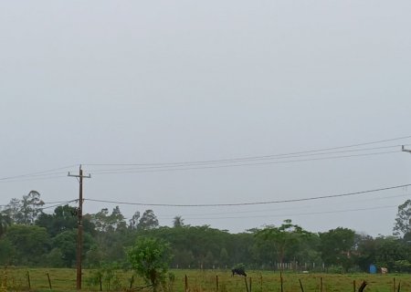 Angélica: Terça-feira terá queda nas temperaturas e chuva com trovoadas